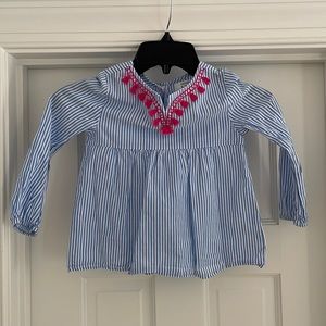 Crown and Ivy kids, girls dress shirt